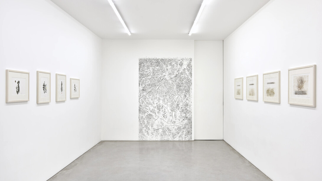 Giuseppe Penone, Envelopper la Terre, exhibition view. Courtesy of Galerie Marian Goodman 