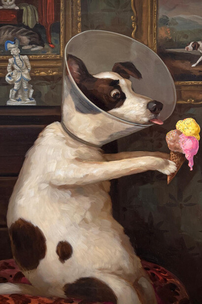 Alison Friend, The agony and the ecstasy (detail), 2025. Courtesy of Harman Projects