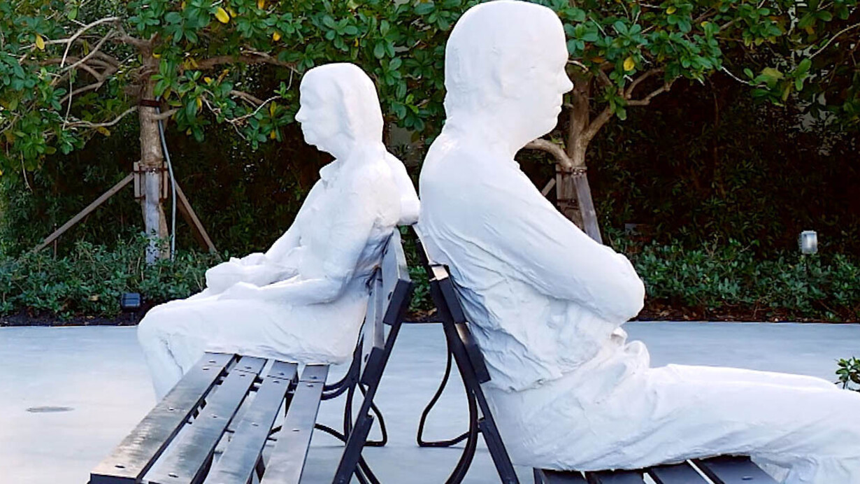 George Segal. Courtesy of ICA