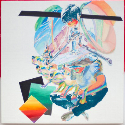 Yutaka Inagawa, Shoulder Oompj Kouros 1, 2014, 70 x 62 cm, oil on canvas