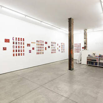 Various artists, Red envelope show, exhibition view. Courtesy of Harman Projects