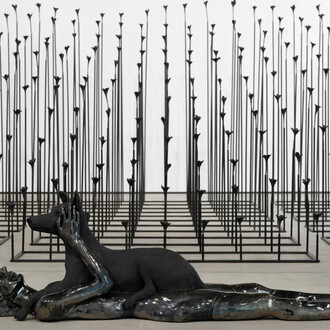 Elizabeth Jaeger, Resent the sky, exhibition view. Courtesy of Klemm’s Gallery