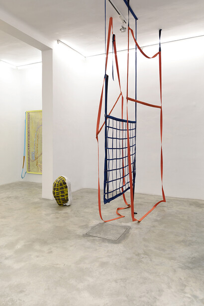 Salvador Cidrás, El gesto prestado, exhibition view. Courtesy of Galería silvestre