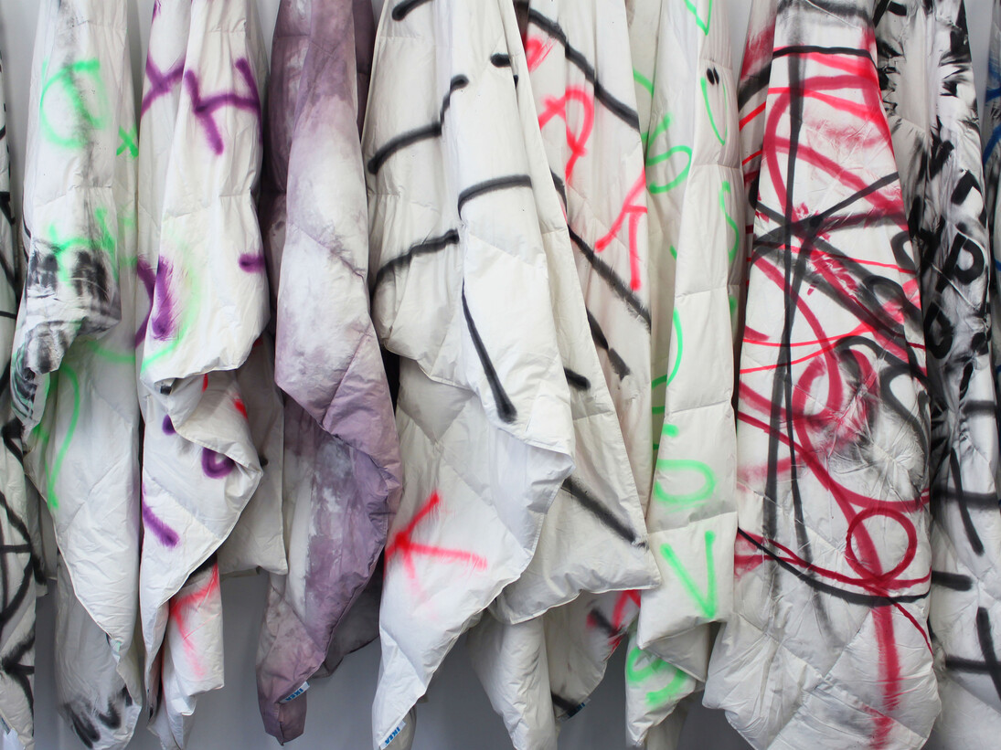 Mark John Smith, Duvet, InstallPic