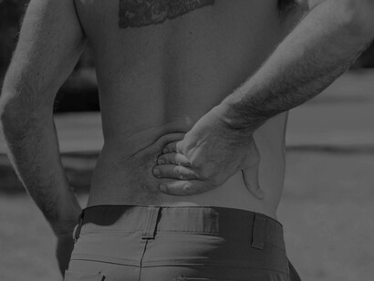 Inflammation located in the spinal area