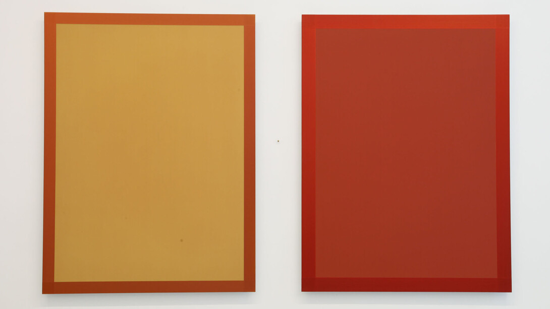 Winston Roeth, Portrait Paintings, 2012-2015, pigmenti Kremer e dispersione di poliuretano su pannelli di alluminio Dibond. 101,6 x 76,2. Ph Bruno Bani. Courtesy Osart Gallery, Milano