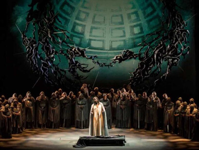 Una rappresentazione del Parsifal di Wagner