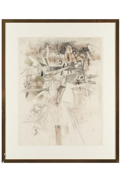 Richard Hunt, Untitled, 1958. Collection Museum of Contemporary Art Chicago, Gift from the Estate of Richard A. Lenon. © 1958 Richard Hunt. Photo: Nathan Keay, © Museum of Contemporary Art Chicago.