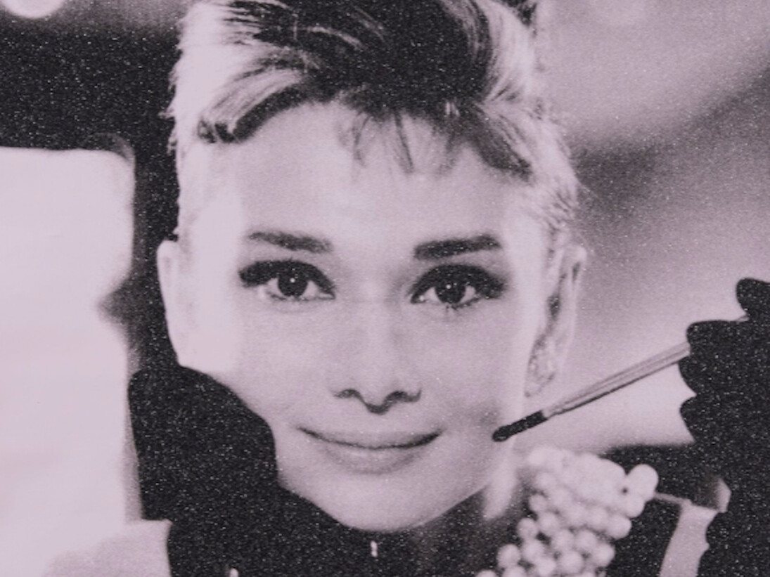 Russell Young, Audrey Hepburn, 2017. Courtesy of Taglialatella Galleries