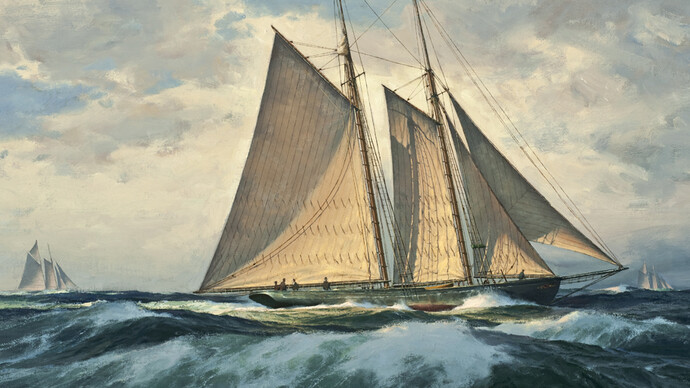 Donald Demers, Along The Banks, Oil on Canvas, 20 x 30 inches