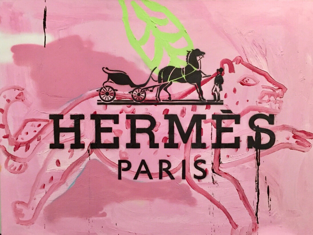 Luc Waring, Bedroom (Pink), 2016. Courtesy of Imitate Modern