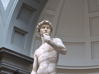 David, Michelangelo, Galleria dell'Accademia, Firenze, Italia