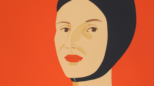 Alex Katz
Bathing Cap (Ada), 2012 Screenprint in thirty-five colors 42 3/4 x 45
