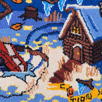 Matthew Gilbert, Squinting through glass (detail), 2025. Courtesy of Bill Arning Exhibitions