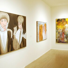 Grace Hartigan. The Late Paintings, Exhibition view. Courtesy of C. Grimaldis Gallery