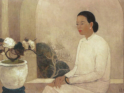 La femme du Mandarin de Lê Phổ. Cette histoire est librement inspirée de la toile « La Femme du Mandarin» de Lê Phổ, peintre vietnamien (1907-2001) 