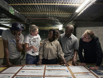 Livesey Exchange al lavoro sul Peckham Festival