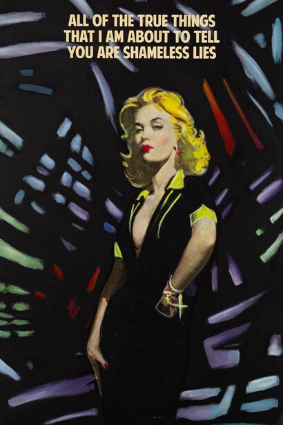 The Connor Brothers, Shameless lies (detail), 2021. Courtesy of West Chelsea Contemporary