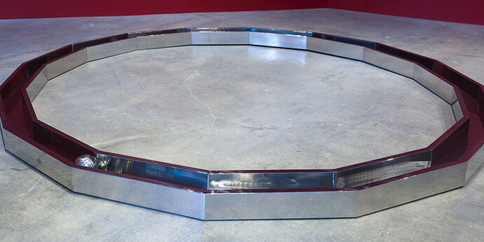 “Walter De Maria,” installation view © 2017 Estate of Walter De Maria. Photo by Robert McKeever.
