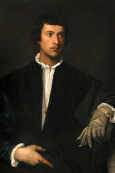 Tiziano, Uomo con guanto