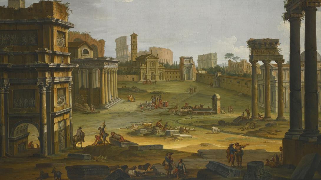 Roma con le sue maestose rovine costituiva un fervido motivo di ispirazione per Mary Shelley