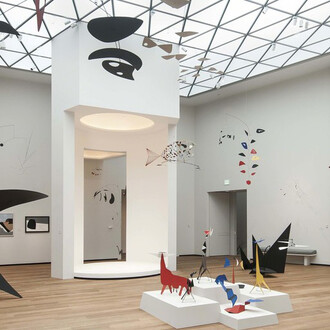 Calder in the Tower. Courtesy of Calder Foundation