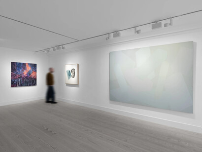 Lilly Fenichel, Against the grain, exhibition view. Courtesy of Gazelli Art House