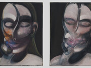 Francis Bacon, Three studies for a portrait, 1976. Courtesy of Musée d'Art Moderne de Paris