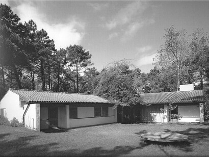 Fernando Tavora. Casa de Ofir, vista do jardim, a sul