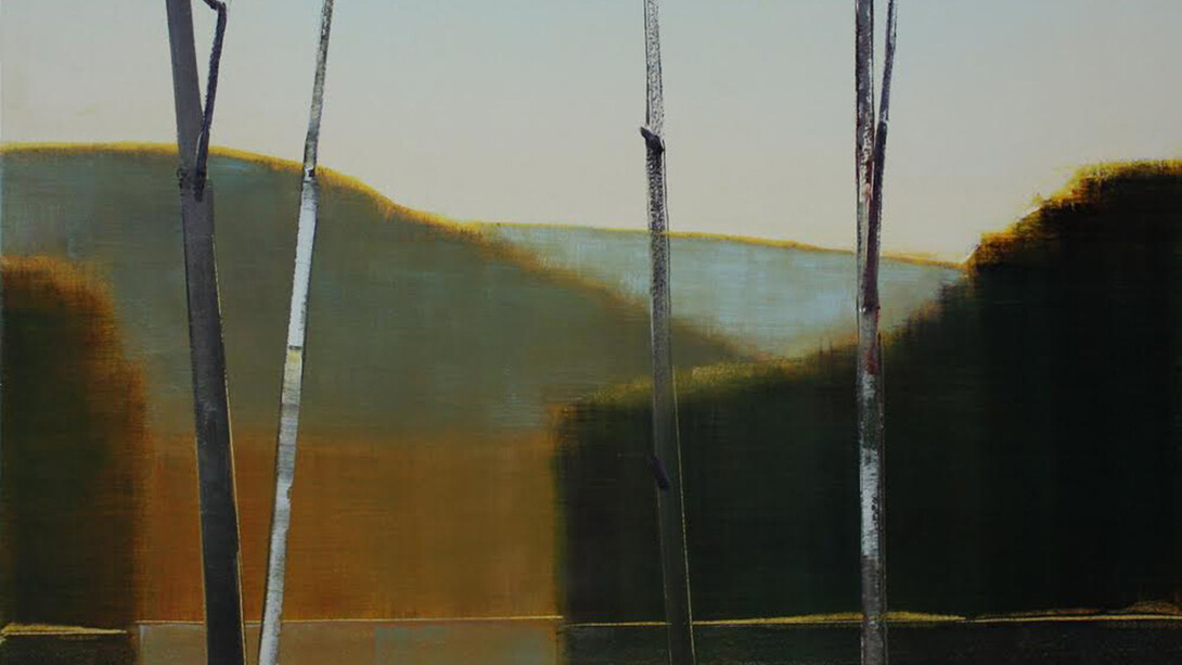 Stephen Pentak, 2014, X.VI (detail), 2014, Oil on panel, 36 x 36 in.