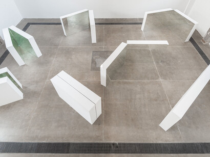 Michelangelo Pistoletto 'Oltre Lo Specchio'
Exhibition view, Galleria Continua, Beijing. 
Photo Oak Taylor Smith. Courtesy: Artist and Galleria Continua, San Gimignano / Beijing / Les Moulins / Havana 