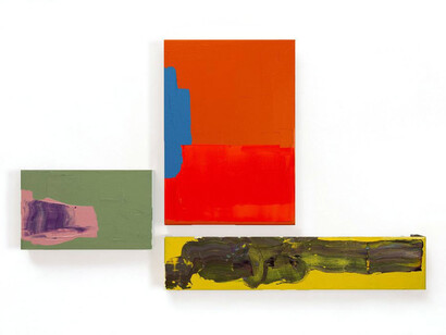 Pedro Calapez, Desplazamiento #04, 2025. Cortesía de Galeria Fernando Pradilla
