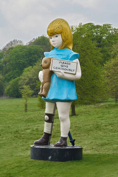 Damien Hirst, Charity, 2002-2003. Courtesy of YSP Gallery