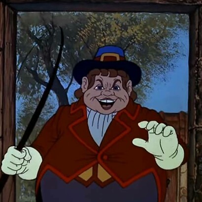 L'omino di burro, screenshot da "Un burattino di nome Pinocchio", 1971