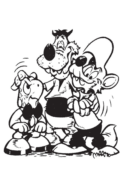 Miki Muster, on the 100th anniversary of his birth. Courtesy of City Museum of Ljubljana