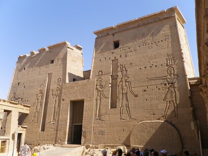 Philae, ingresso al Tempio di Iside