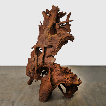 Ai Weiwei, Iron root (detail), 2023. Courtesy of Vito Schnabel Gallery