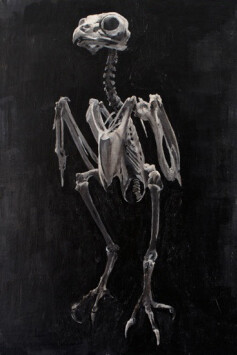 Stefan à Wengen, Aus der Serie "Detected Dictionary", 2014, Acryl auf Leinwand, montiert auf Holz, jeweils 30 x 25 cm 