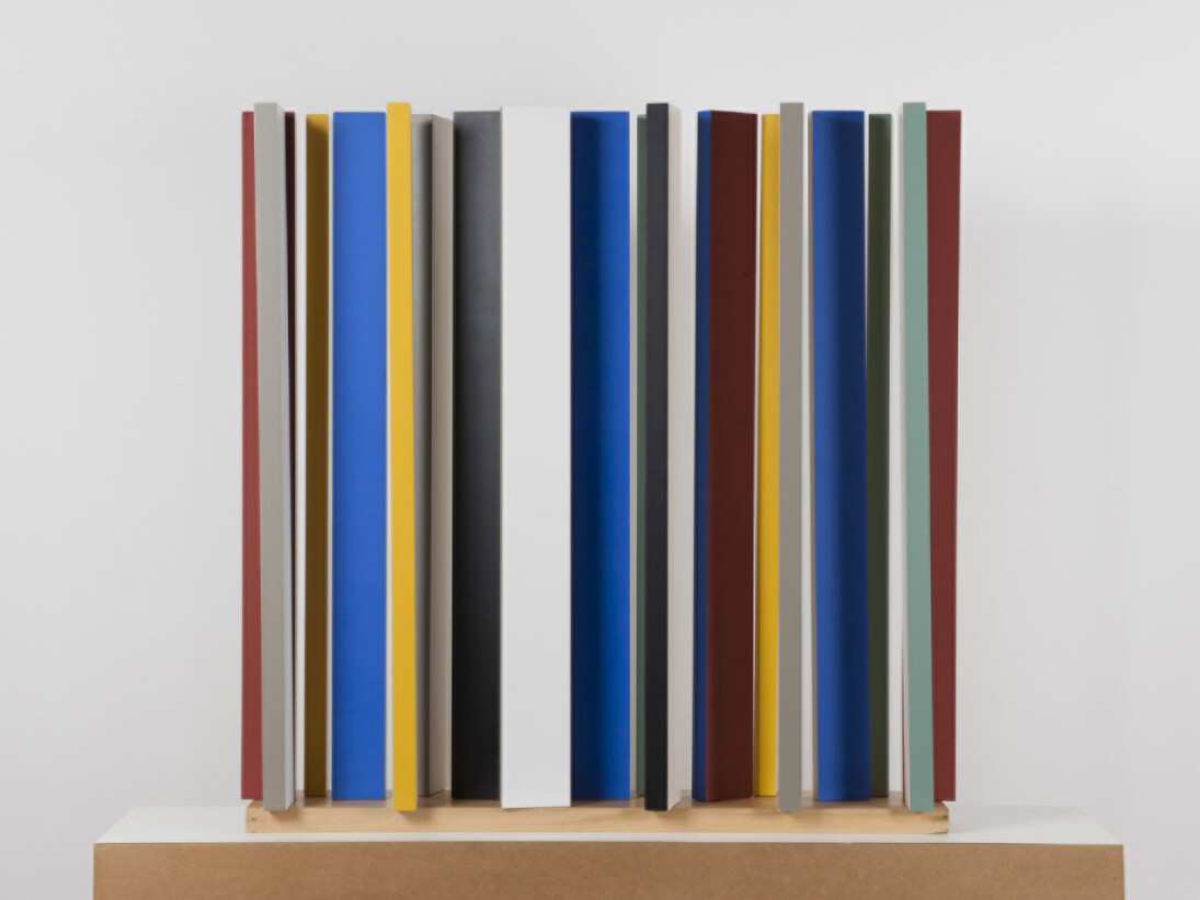 Teodoro Carvalho Dias. No title. 2015. Oil on wood. 96 x 96 x 16 cm
