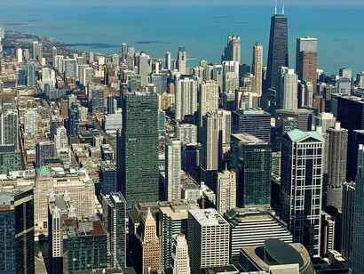 Veduta di Chicago, Stati Uniti