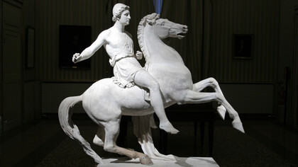 Abbondio Sangiorgio, Castore (detail), 1840 – 1842. Courtesy of Palazzo Madama