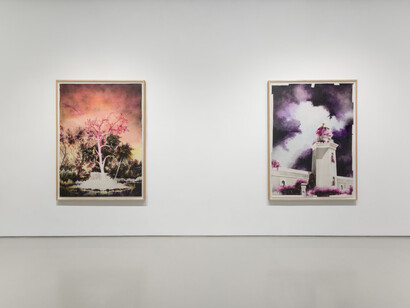 Gamaliel Rodríguez, La luz de alante (The light ahead), exhibition view. Courtesy of Sperone Westwater Gallery