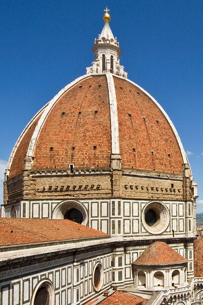 Florencia. Cúpula de Bruneslleschi en el Duomo