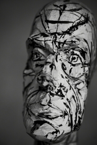 Peter Lindbergh, Alberto Giacometti, Buste de Diego (vers 1964-1965), Zurich, 2016. Courtesy of Gagosian Gallery