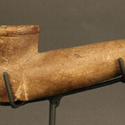 Pipa

Materiales: Cerámica

1250 d.C.-

Medidas: 84 mm de largo x 31 mm de ancho