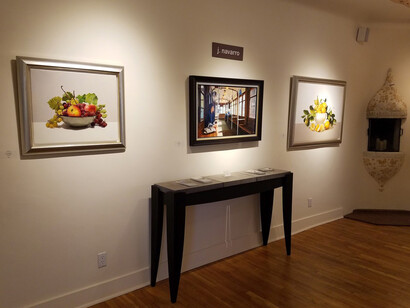 Oil & Water, Exhibition view. Courtesy of Gallery 901