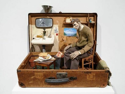 Pawel Althamer, The Neighbors, 2014, Exhibition views, New Museum. Photo: Benoit Pailley