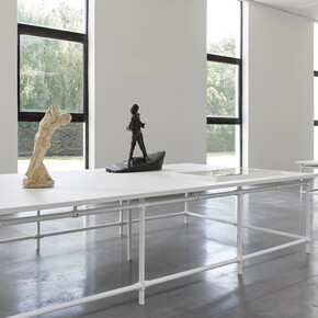 George Minne, The lost son, exhibition view. Courtesy of Museum Dhondt-Dhaenens