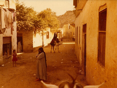 Giza, sulla riva occidentale del Nilo