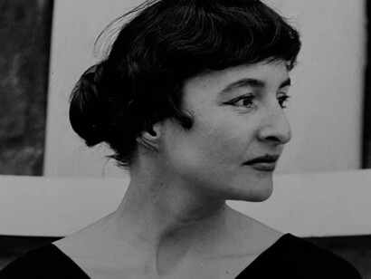 La poétesse surréaliste franco-égyptienne Joyce Mansour 